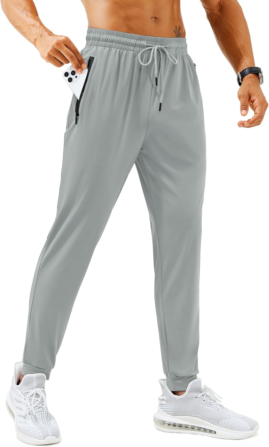 Thumbnail 1 de FOGFIRE Men's Sweatpants with Zipper Pockets — Lightweight Athletic Joggers