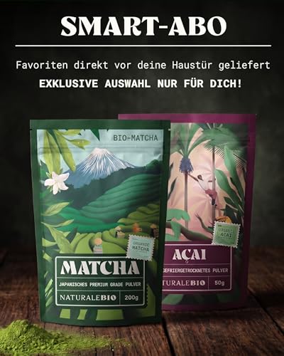 Thumbnail 6 de NaturaleBio Bio Japanisches Premium Matcha Pulver mit L-Theanin