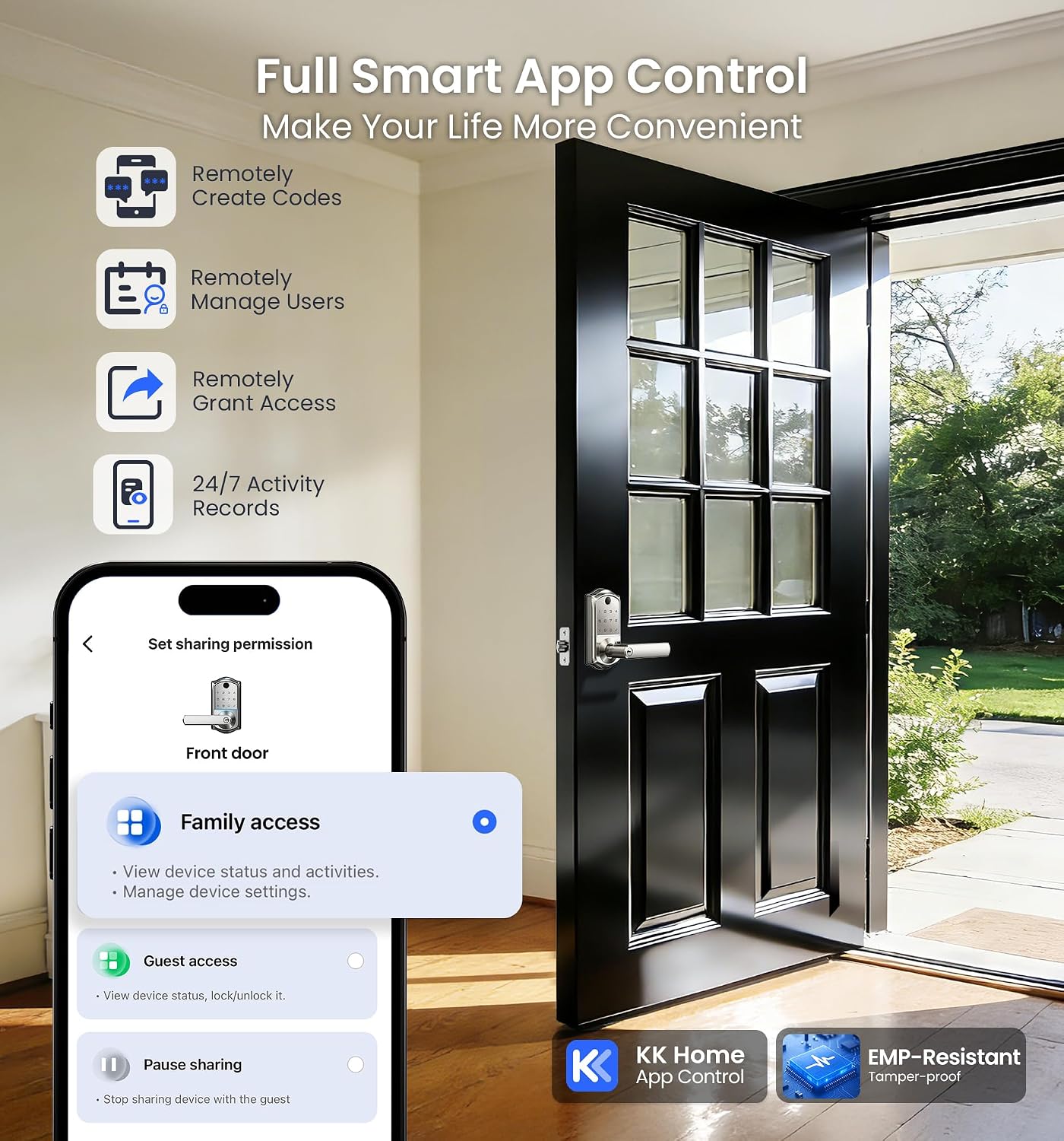 Detalle de Veise Smart Lever Lock VE019