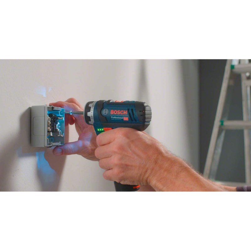 Detalle 2 de Bosch GSR 12V-15 FC Professional: atornillador compacto 12V con múltiples configuraciones