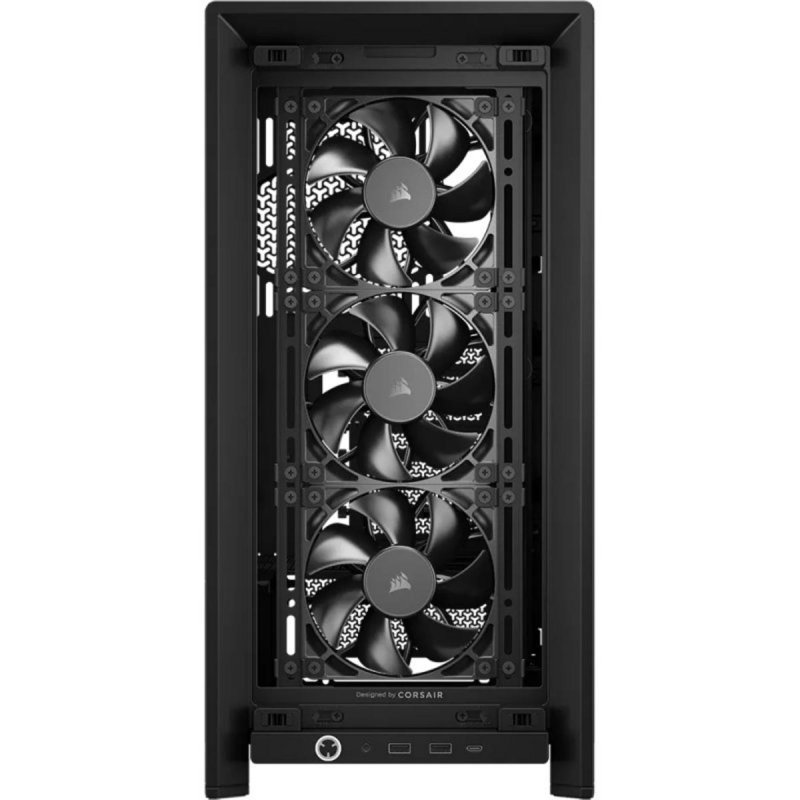 Thumbnail 1 de Corsair FRAME 4000D RS Torre mid-tower, 3 ventiladores, negra 🖥