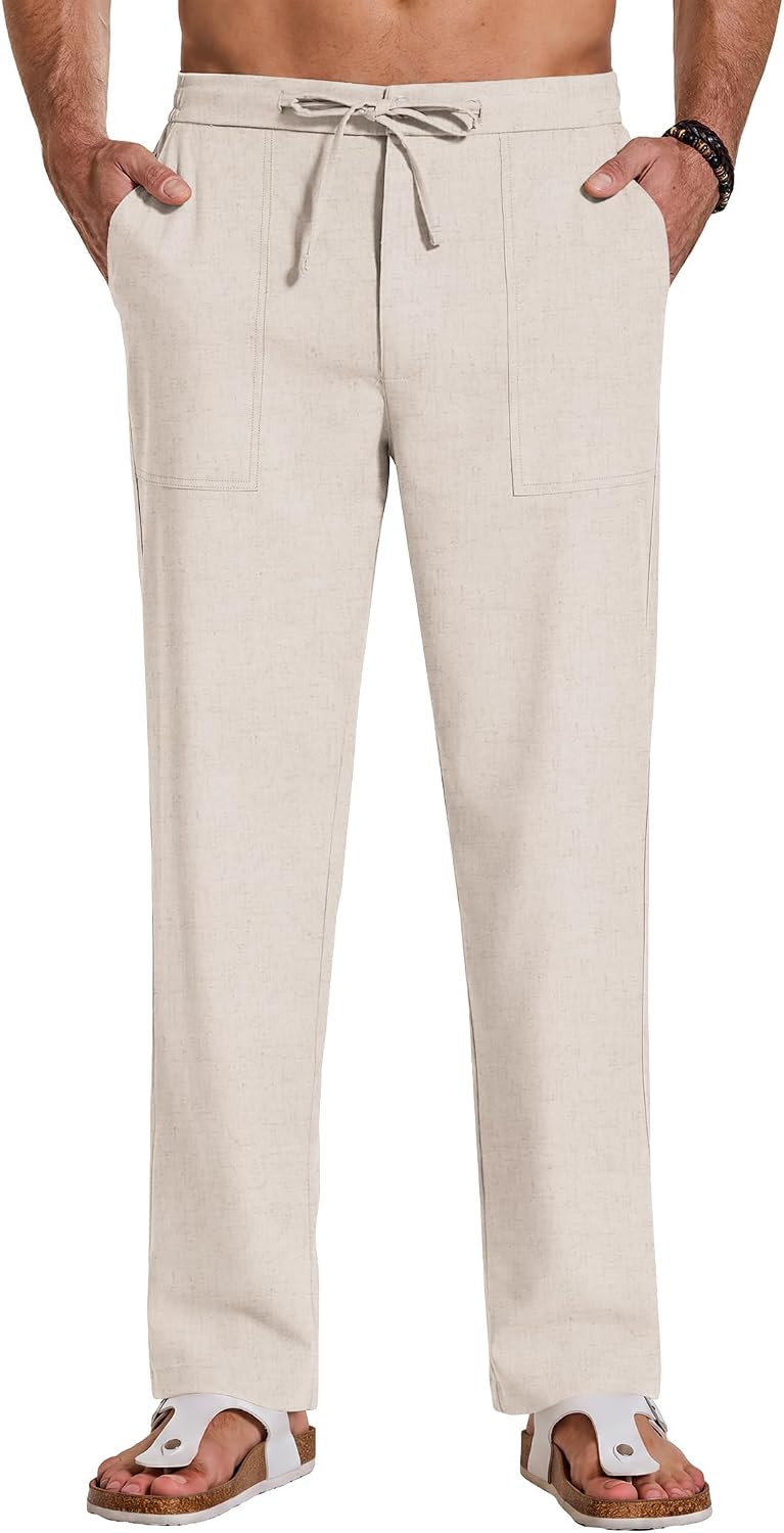 Thumbnail 6 de COOFANDY Men's Cotton-Linen Pants