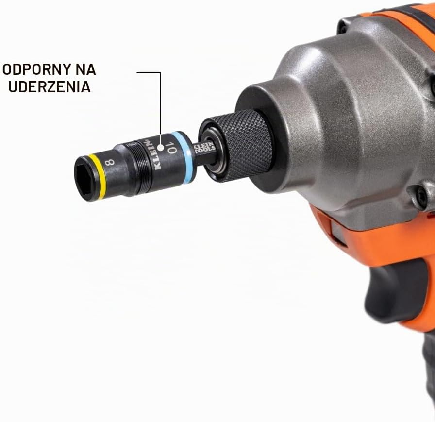 Detalle 1 de Klein Tools 32931M – nasadka udarowa 2 w 1, 8 i 10 mm, magnes