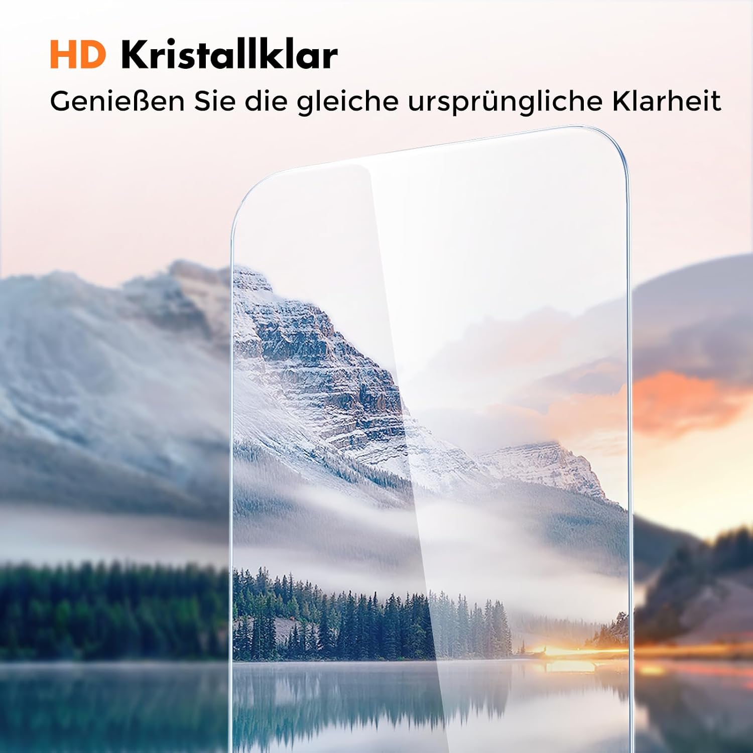 Thumbnail 3 de UNBREAKcable iPhone 15 Displayschutzfolie 3er Pack