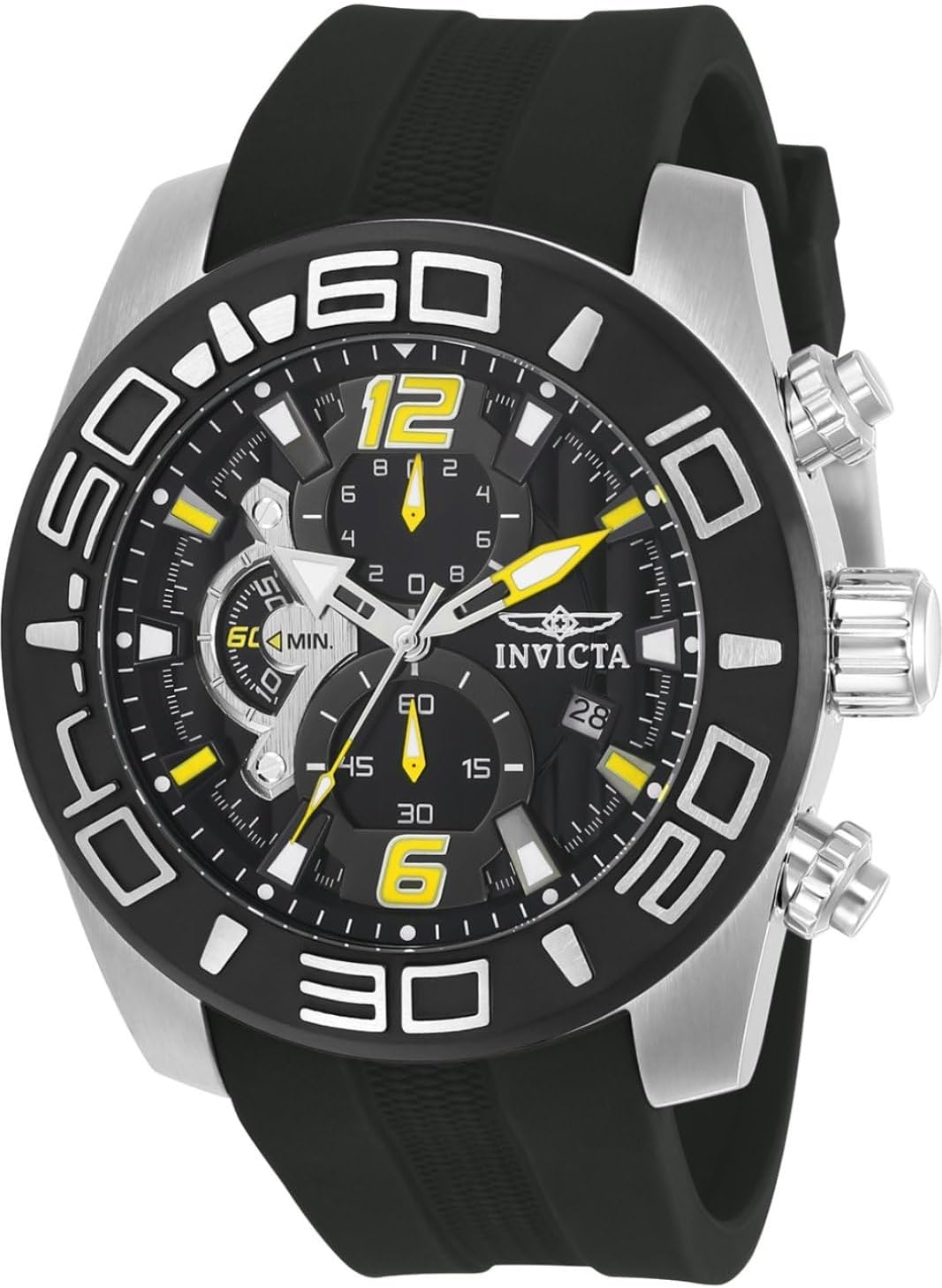 Thumbnail 5 de Invicta Pro Diver Homme – Montre à quartz en acier inoxydable, 50 mm