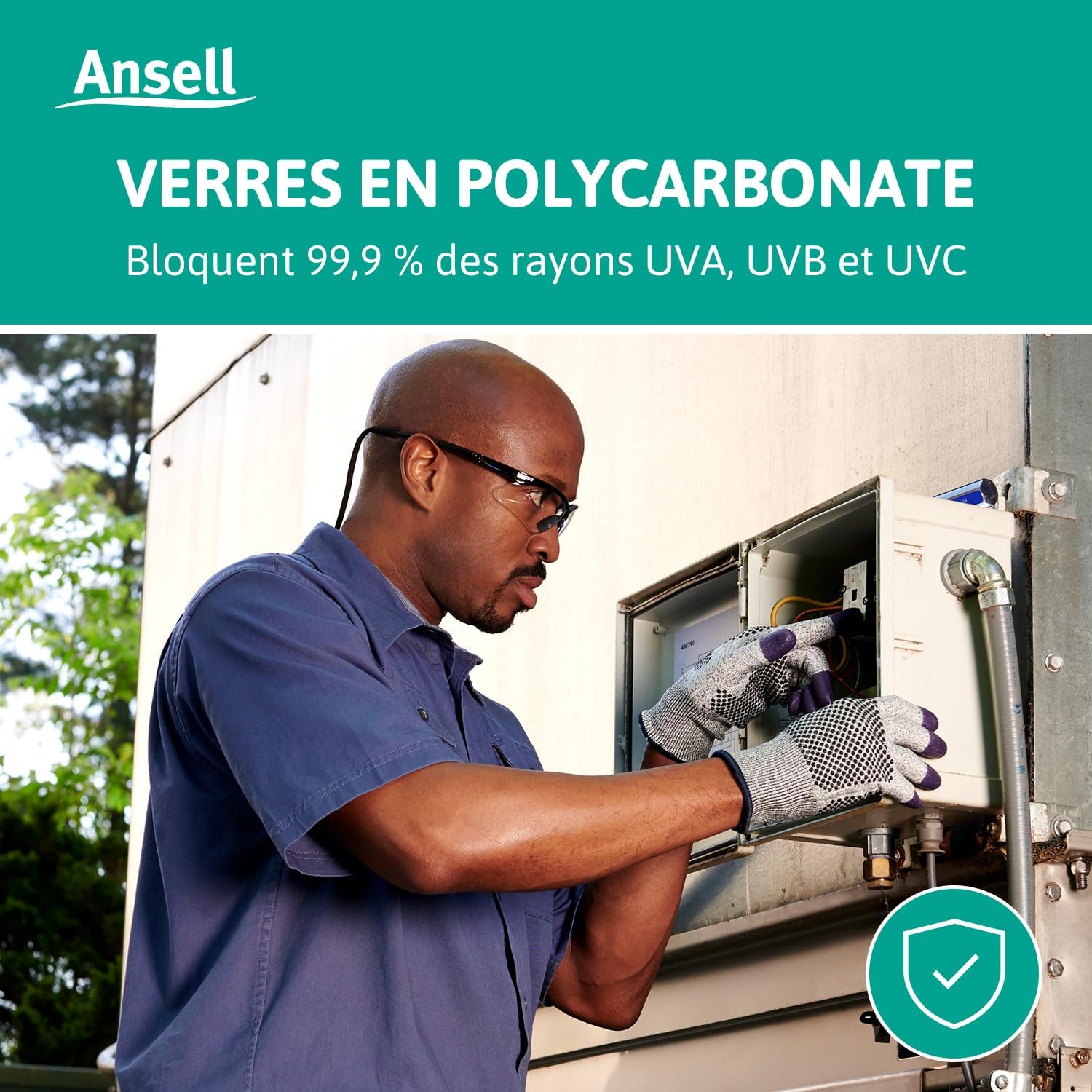 Thumbnail 4 de Ansell KleenGuard Nemesis lunettes de sécurité anti-buée ⌚