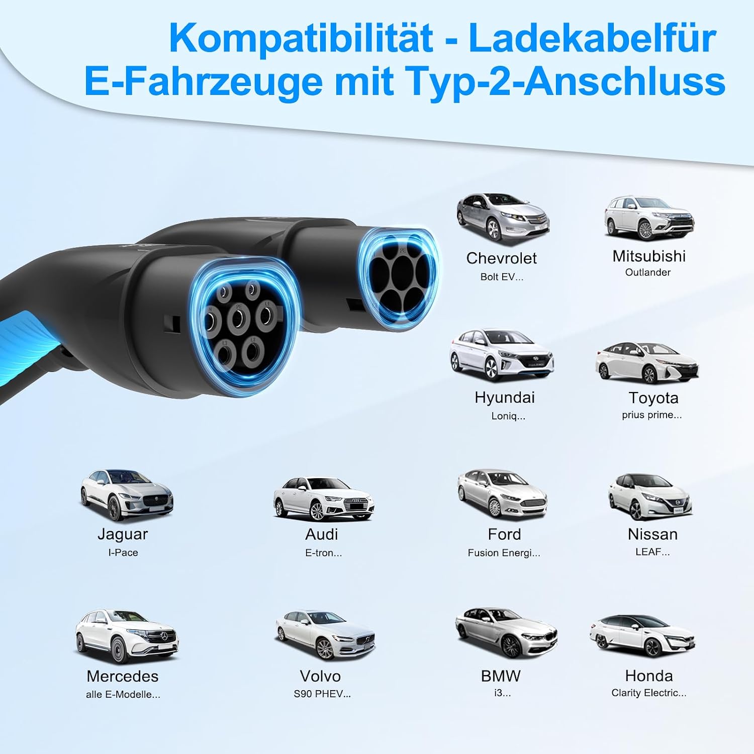 Thumbnail 5 de EVDANCE Typ 2 Ladekabel 11 kW, 6 m – 3-Phasen, IP65