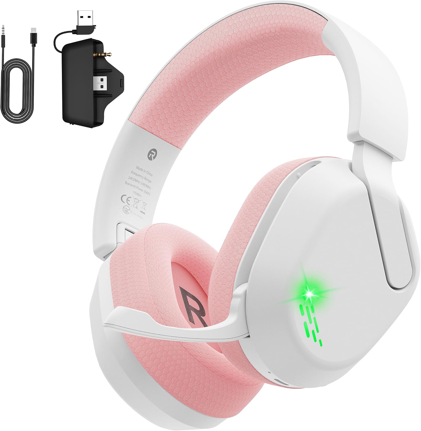 Detalle de Gvyugke 560 Wireless Gaming Headset, 50mm Drivers, Bluetooth 5.3