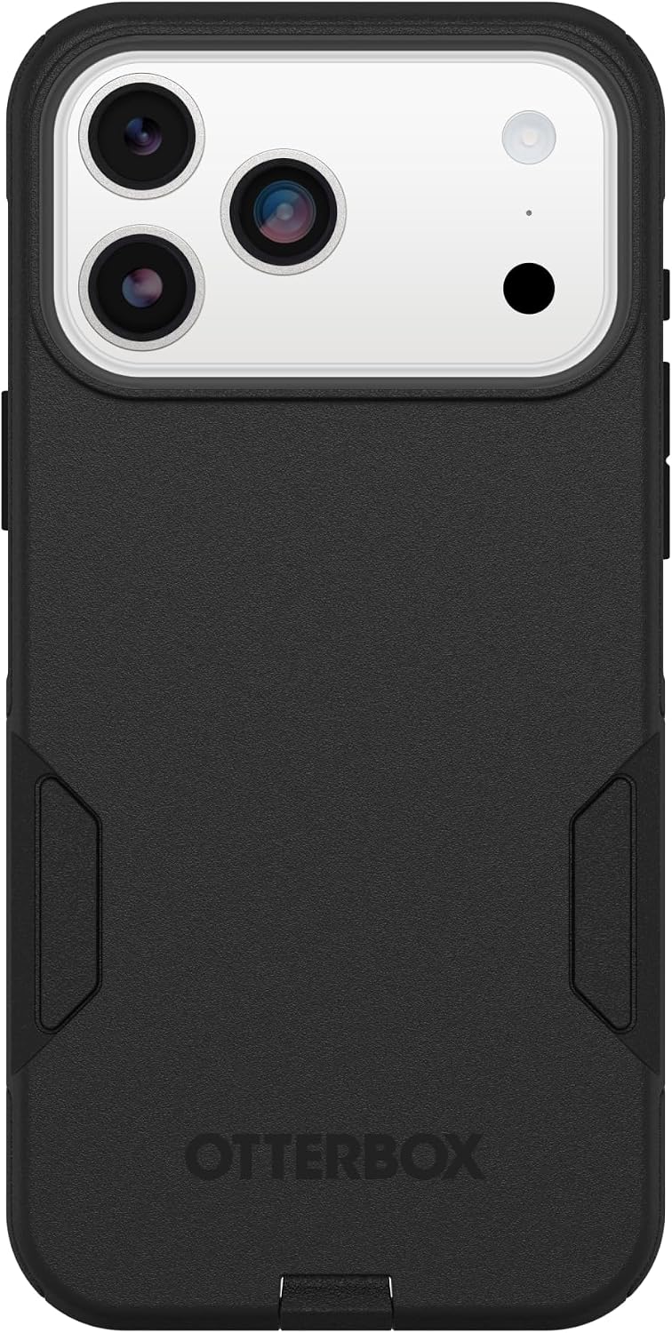 Detalle de OtterBox iPhone 17 Pro Max Commuter Series Case — Black