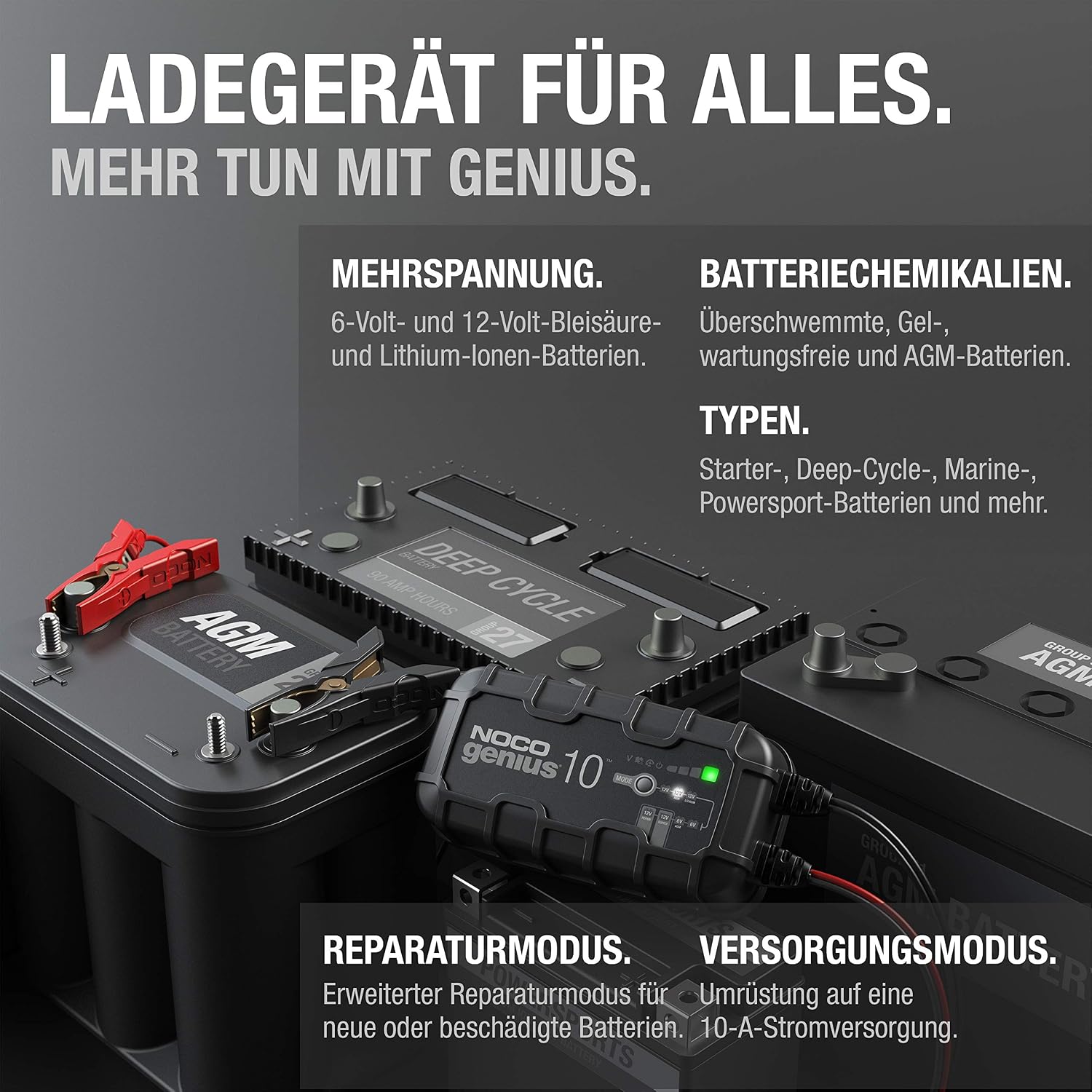 Thumbnail 4 de NOCO GENIUS10 Batterieladegerät 10A