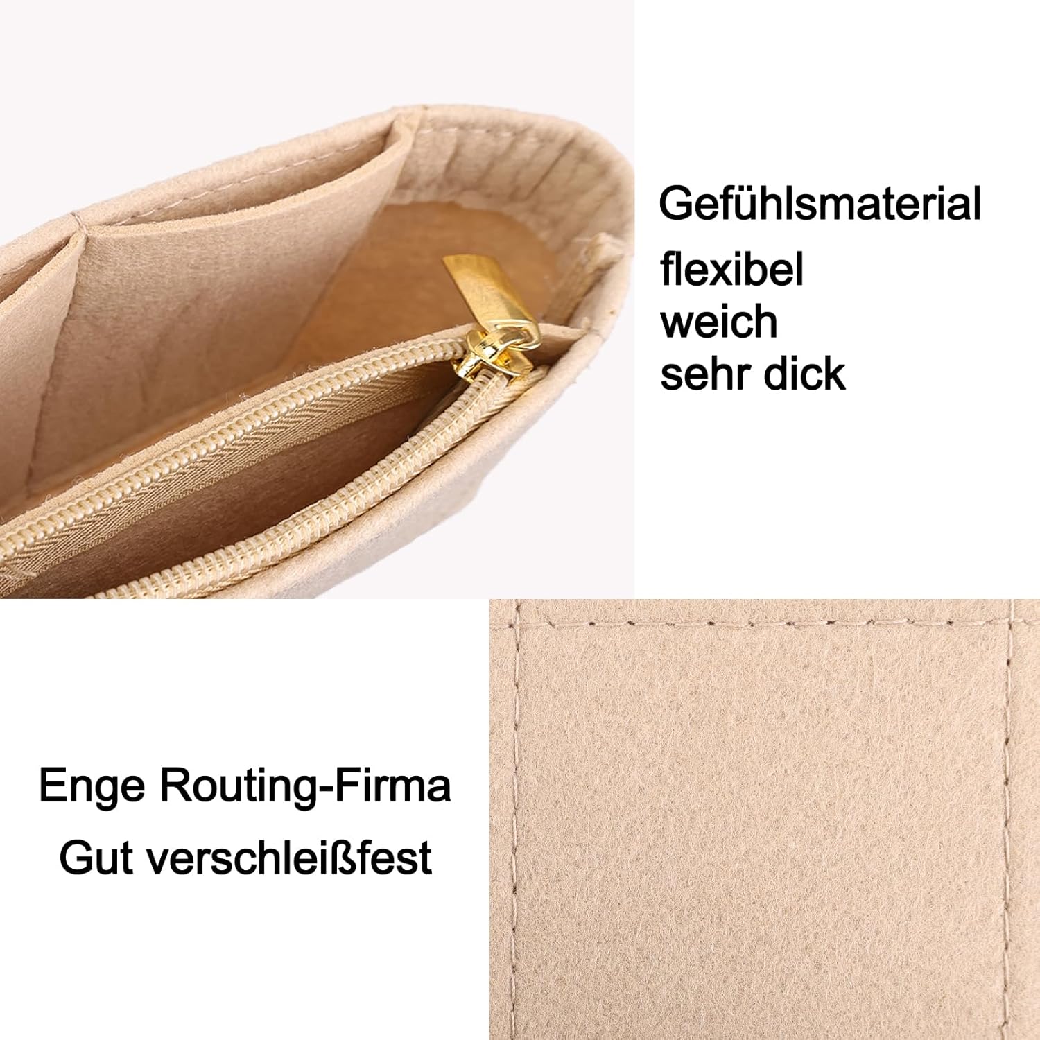 Thumbnail 5 de GADITIEK verstellbarer Schultergurt-Ersatzriemen für Long Champ Damen (Mini 0,9 cm) mit Taschen-Organizer