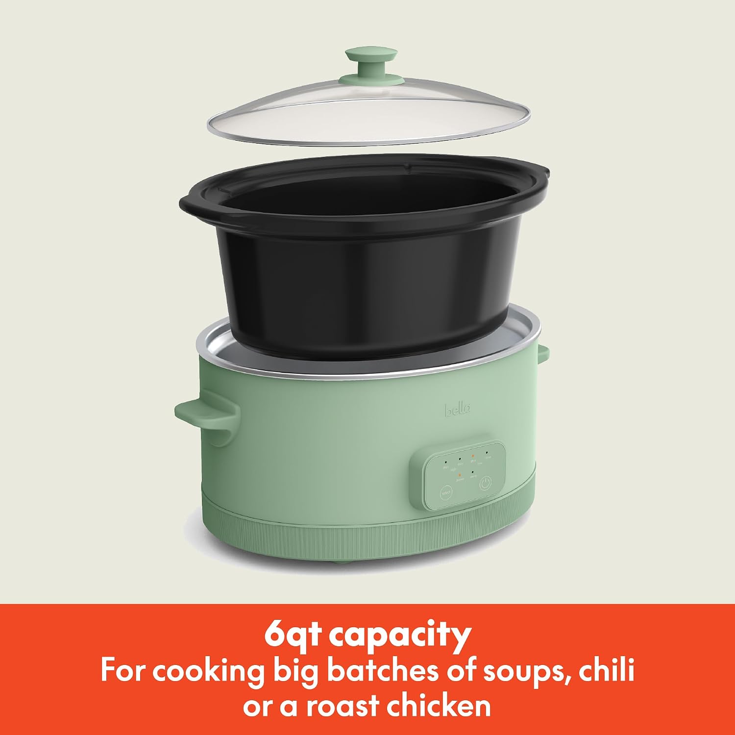 Thumbnail 1 de bella Slow Cooker, 6-quart