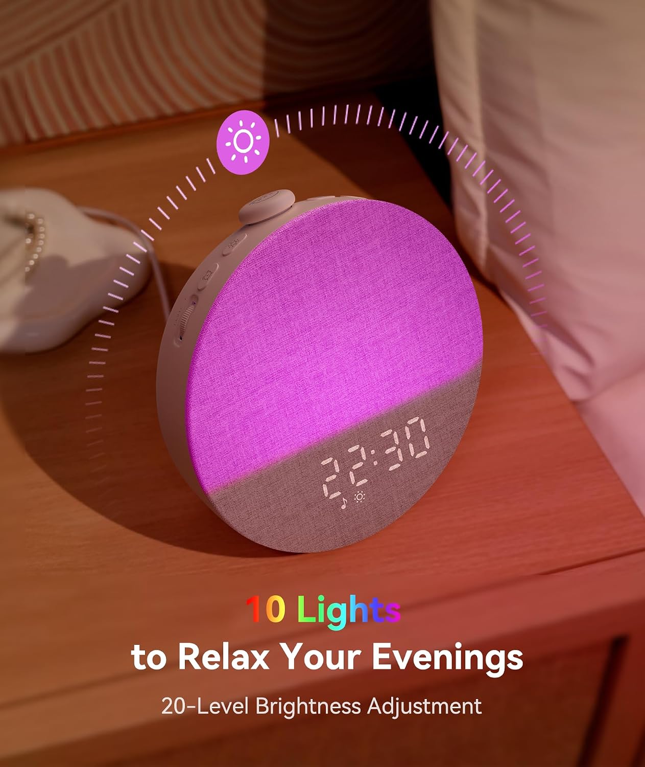 Thumbnail 5 de Dreamegg Sunrise 1 Pro wake-up light, 10 colours ⏰