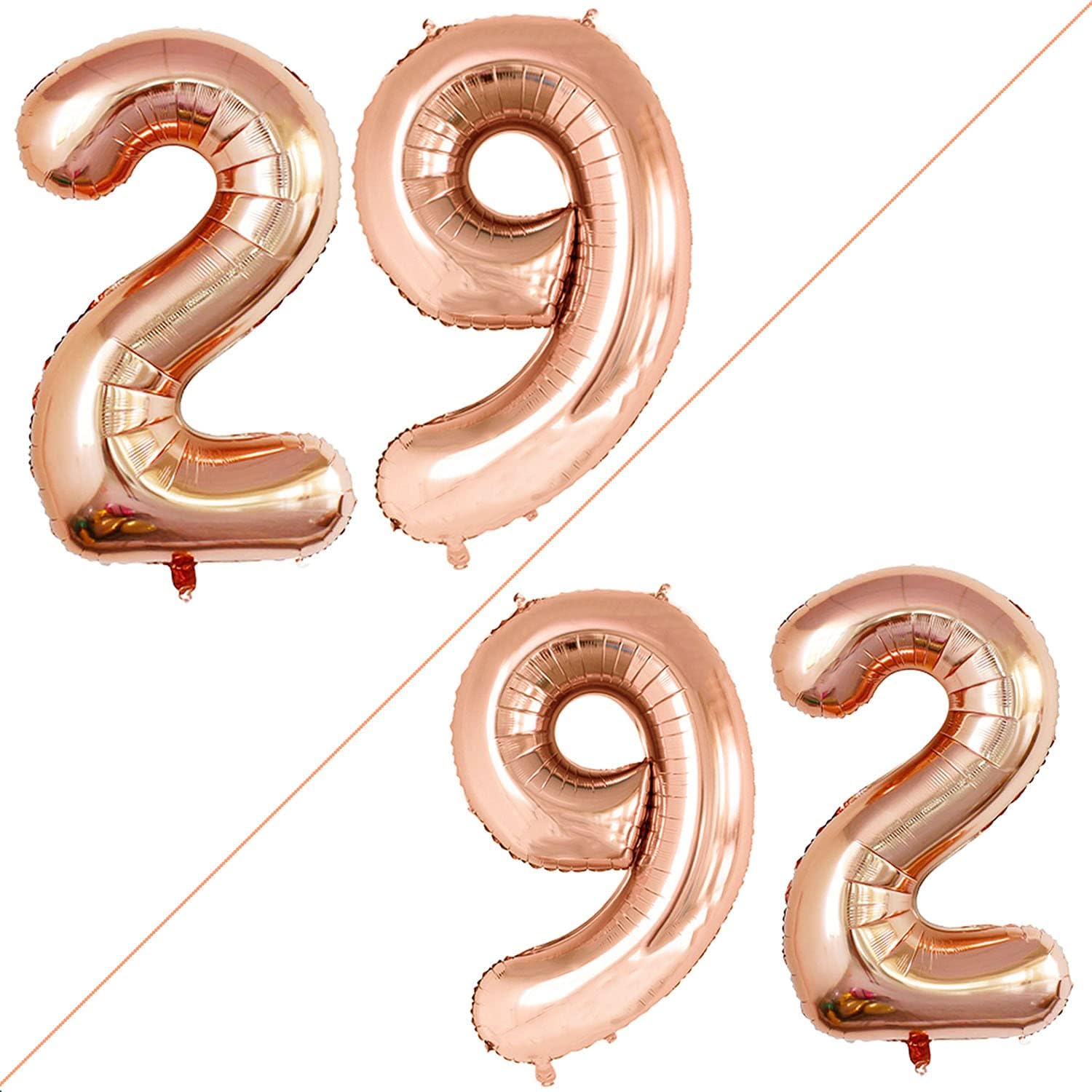 Detalle de GOER Number 9 Foil Balloons 42-Inch