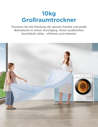 Thumbnail 6 de Midea V3 Series Wärmepumpentrockner 10 kg MDV3EH100D – effizient, hygienisch und komfortabel
