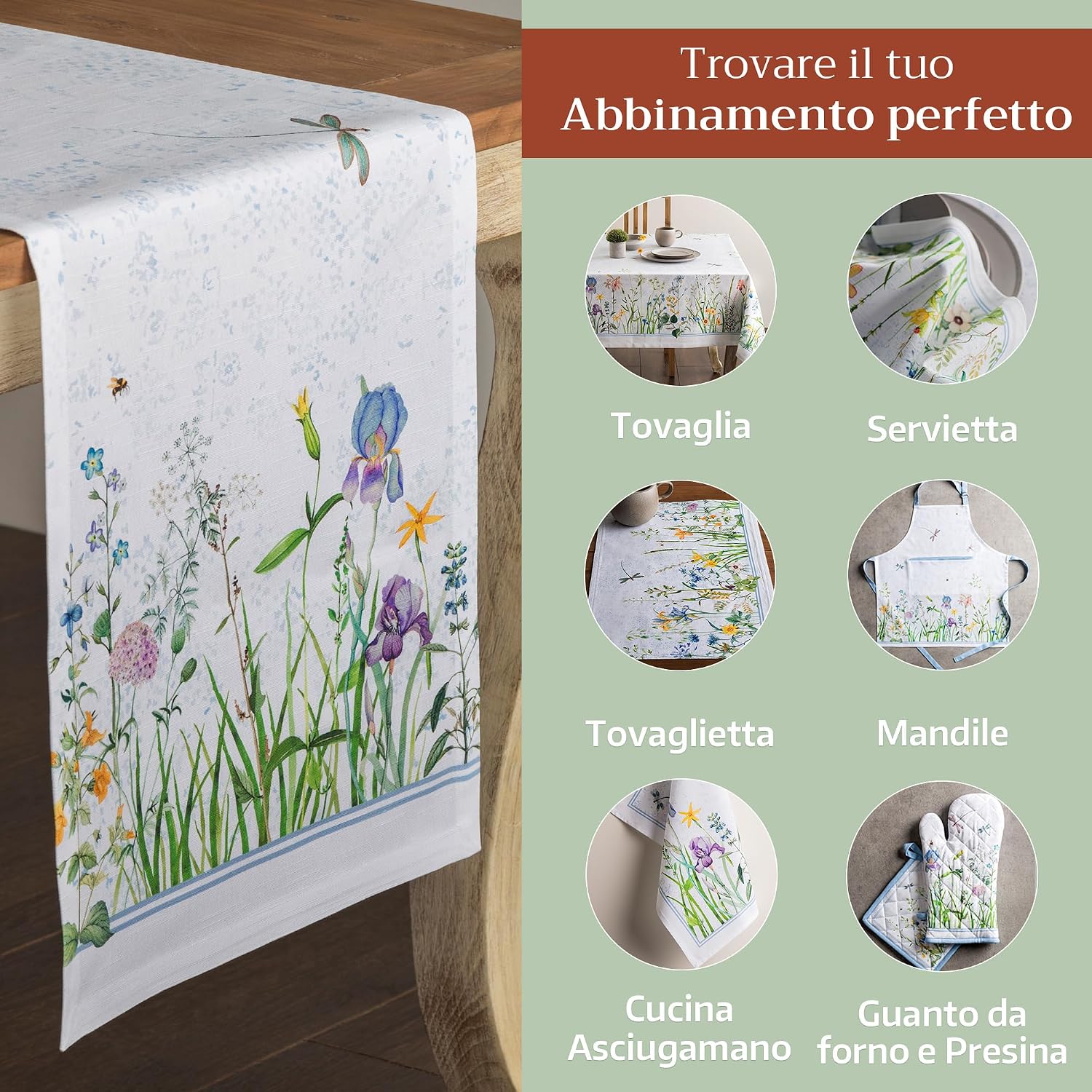 Thumbnail 5 de Maison d' Hermine Tischläufer 50×150 cm 🍽