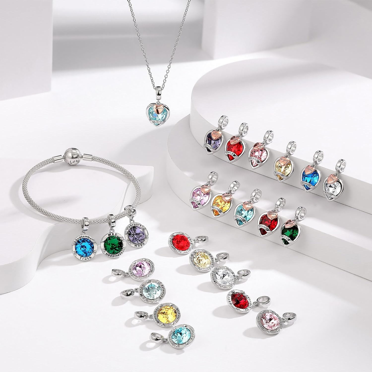 Thumbnail 6 de AMATOLOVE December birthstone charm 10 mm