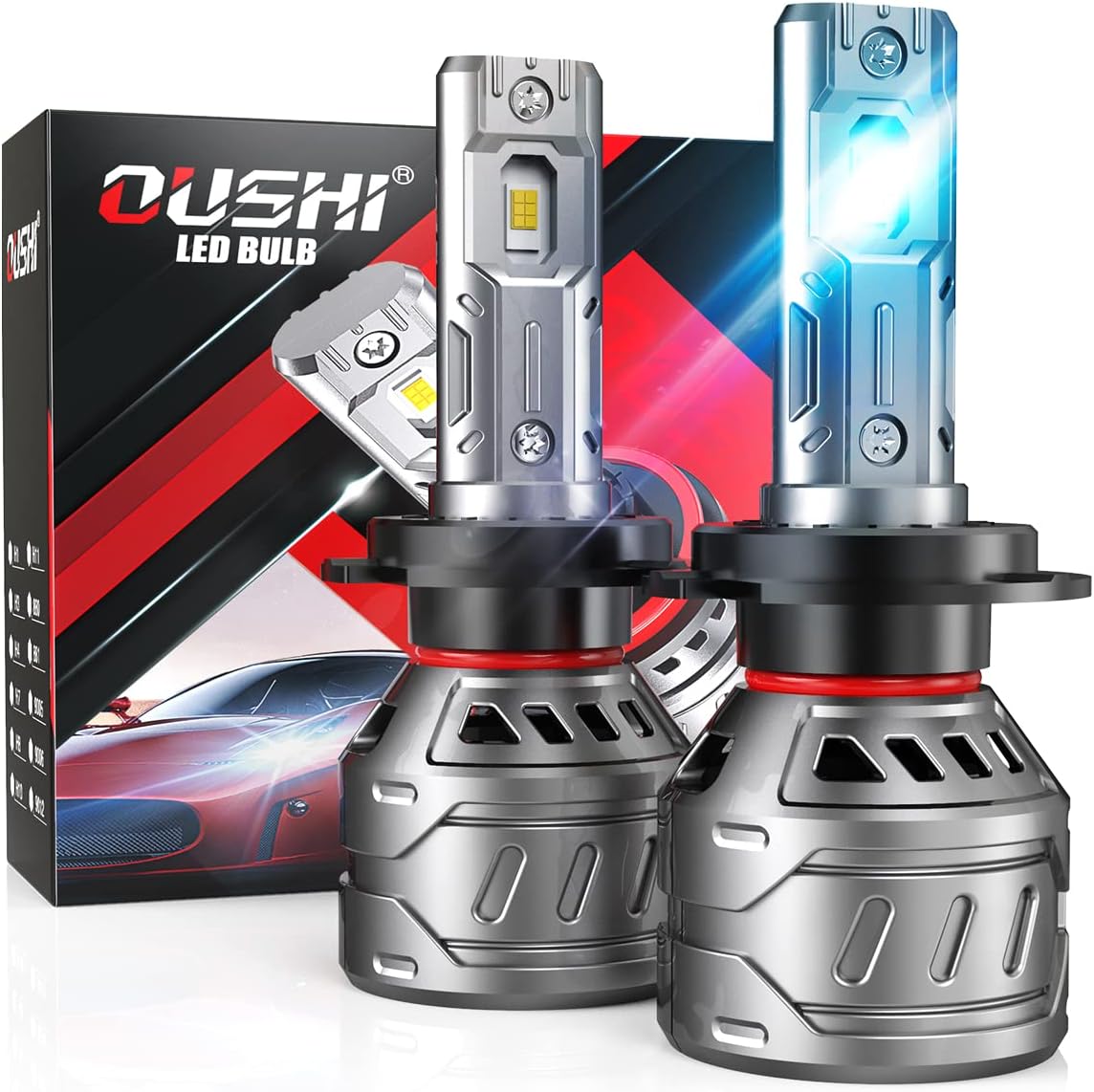Detalle de OUSHI Lampadina LED H7 Canbus 70 W