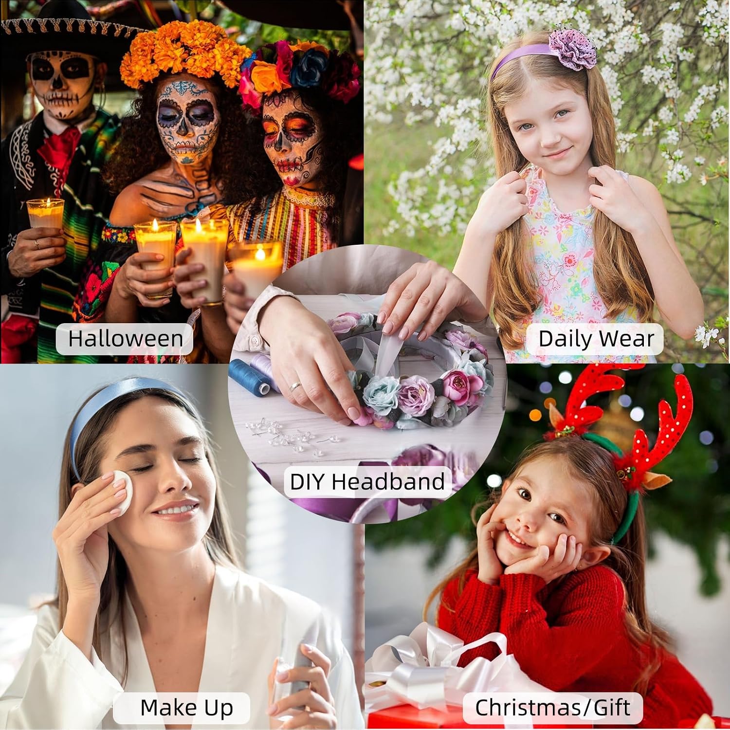 Detalle 1 de JOYRUBY Headband 1.5-Inch