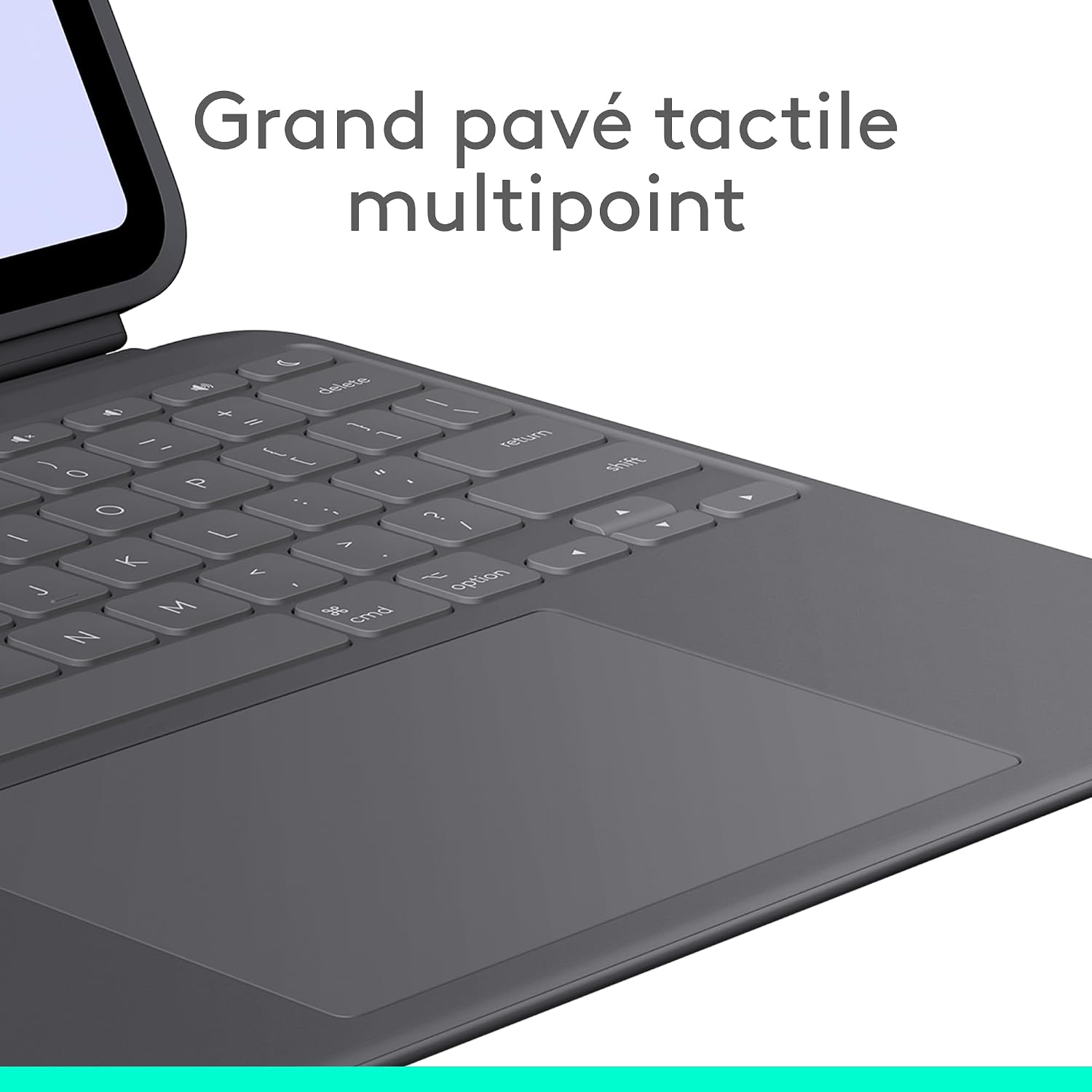 Thumbnail 3 de Logitech Combo Touch : étui clavier rétroéclairé pour iPad Pro 13 pouces (M4/M5) – FRA AZERTY, Graphite