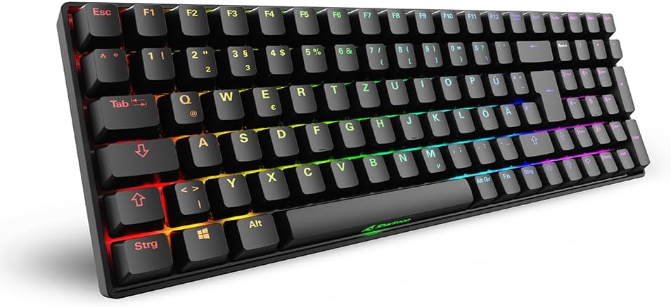 Detalle de Sharkoon SGK50 S2 RGB Tastatur 96%