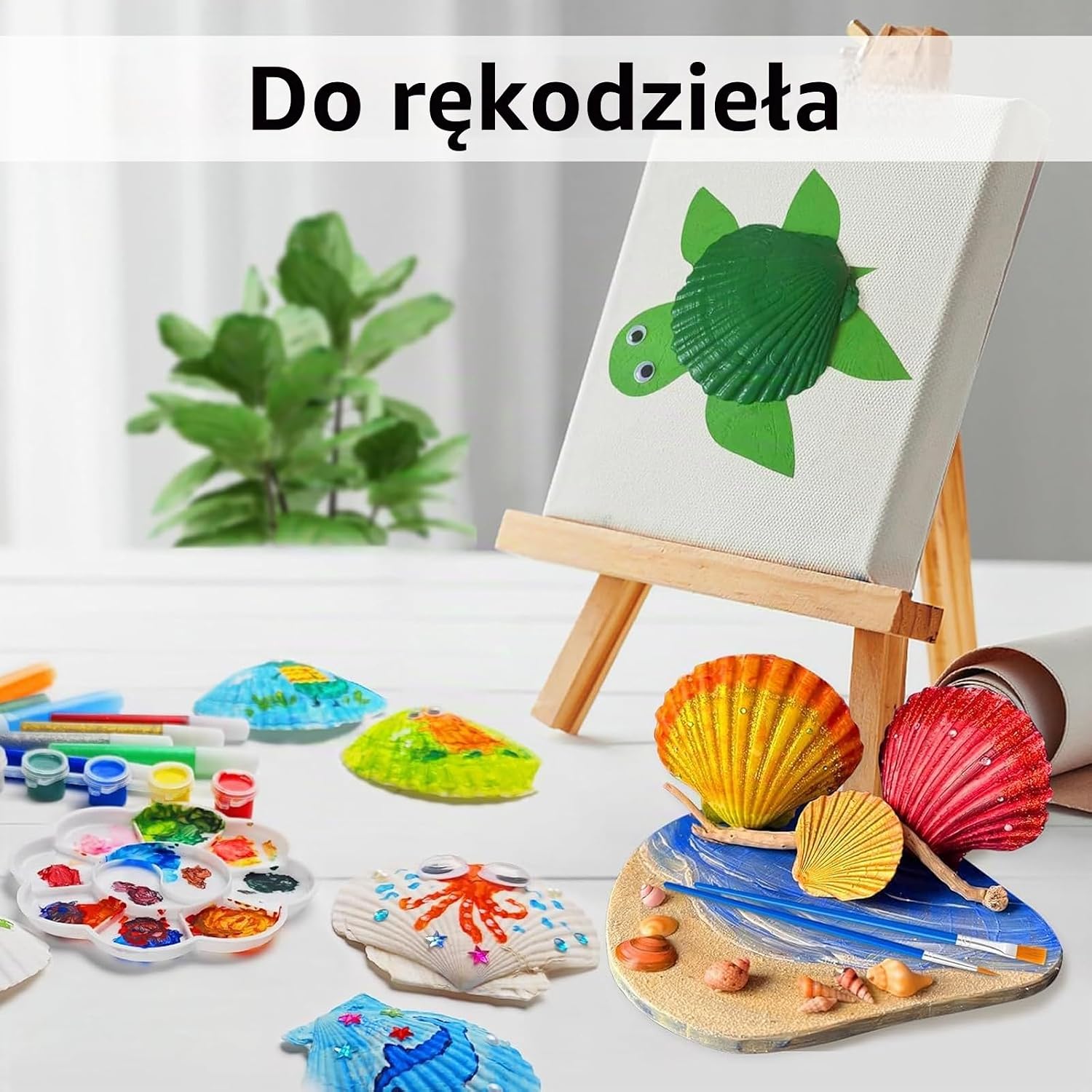 Detalle de IOPJLK naturalne muszle przegrzebka, 20 sztuk, 6–8 cm, do rękodzieła