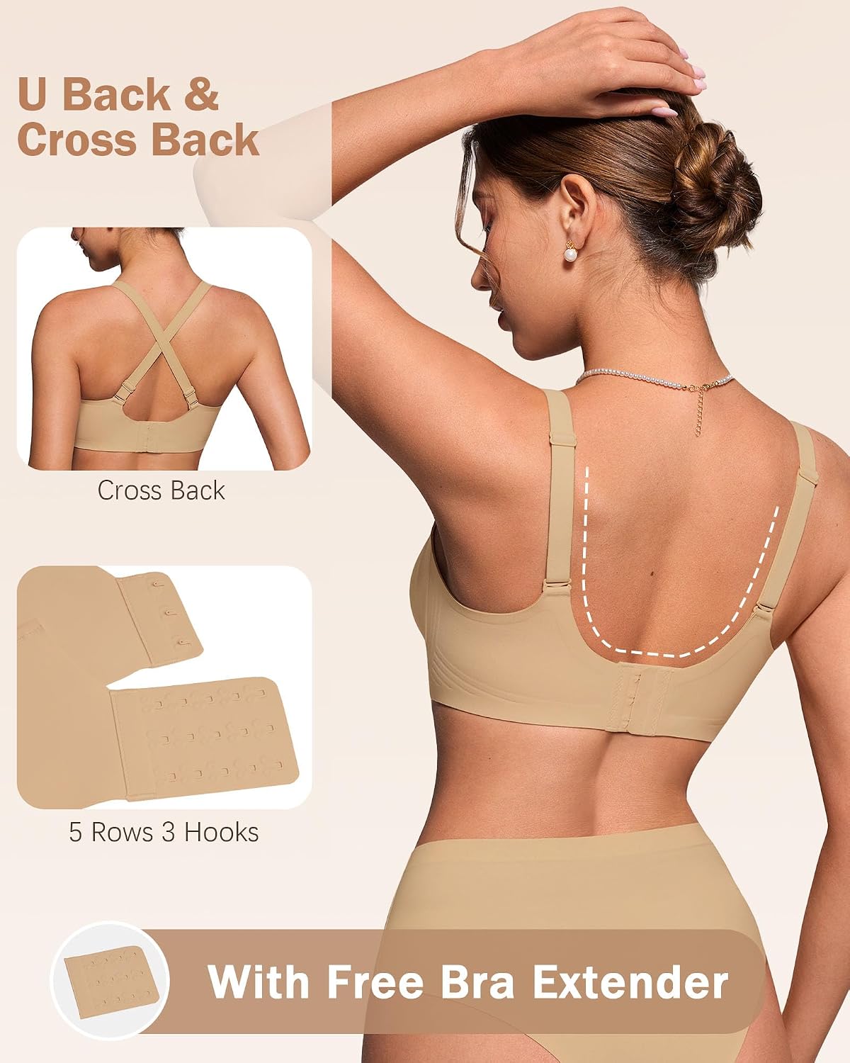Thumbnail 3 de HORISUN Wireless Bra, Seamless