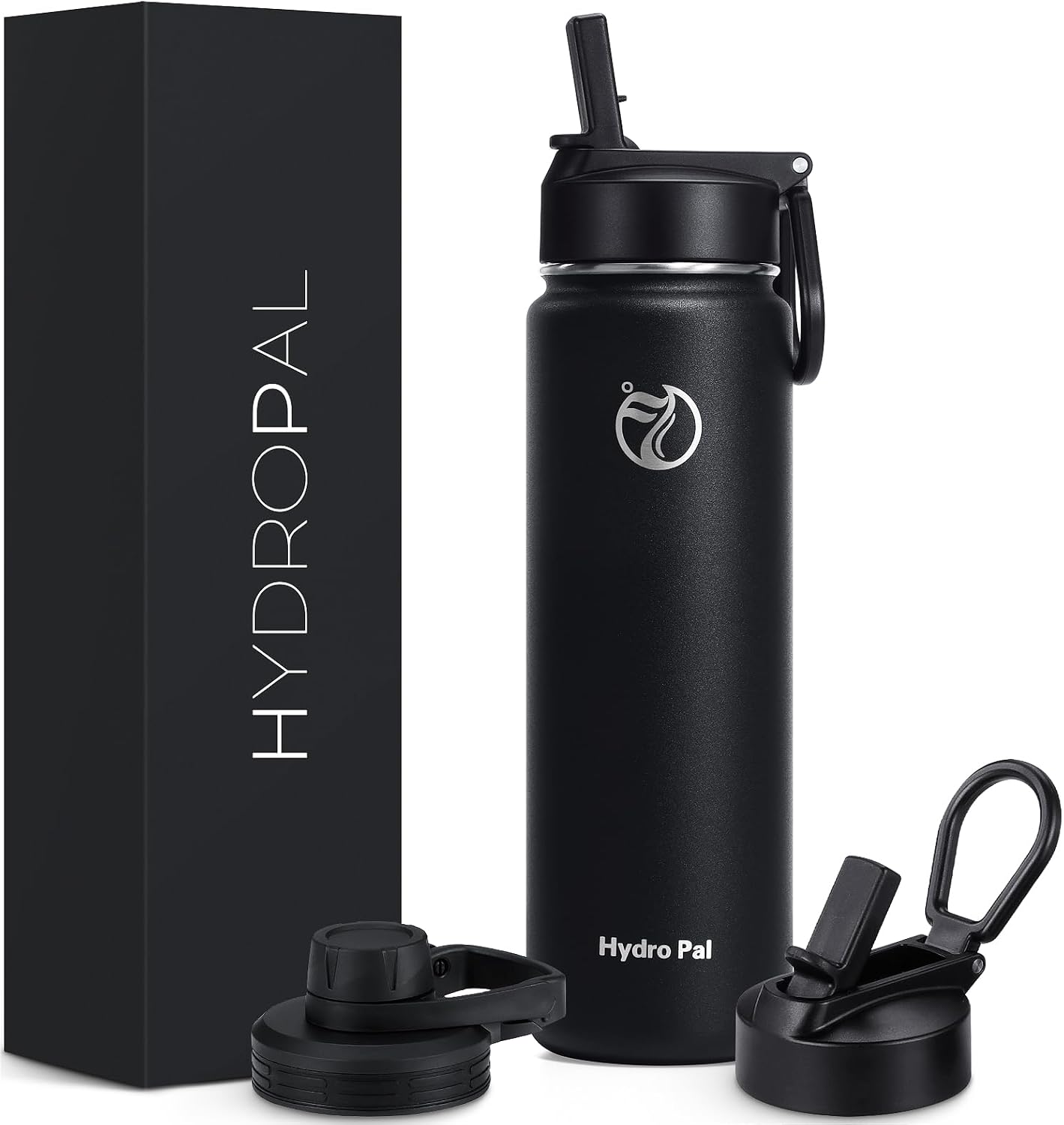 Detalle de HydroPal Edelstahl Trinkflasche 1,2 L đ„€