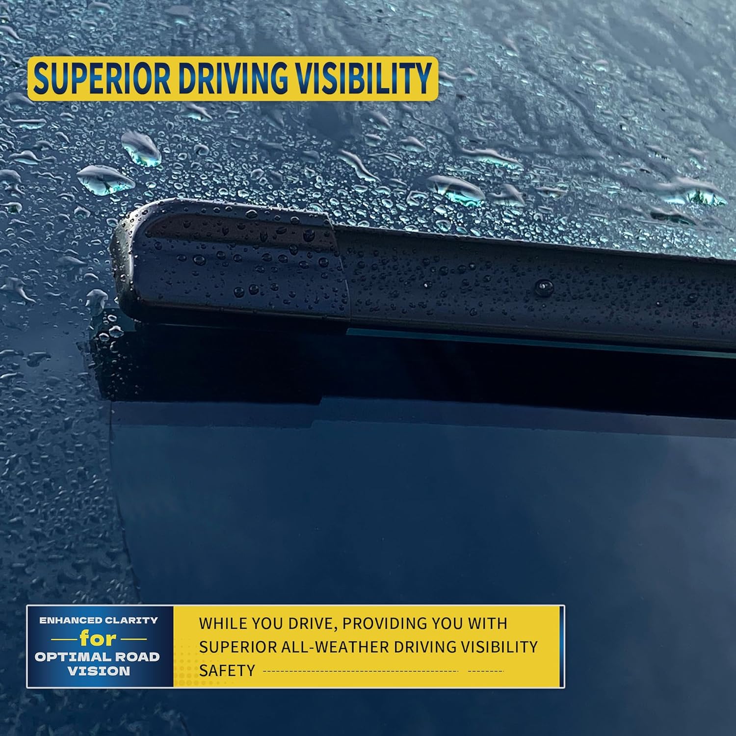 Detalle de JINGOU 24" + 18" Windshield Wiper Blades