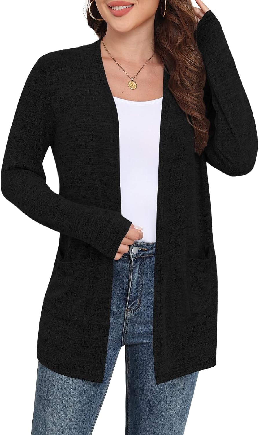 Thumbnail 3 de Yincro Womens Lightweight Cardigan with Pockets