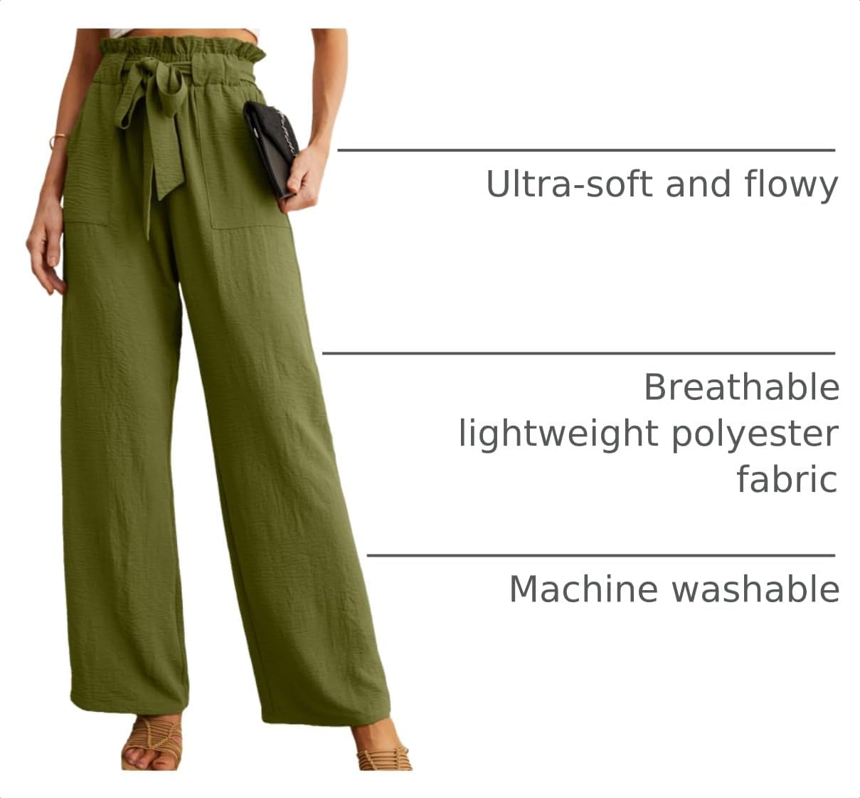 Thumbnail 5 de IWOLLENCE Wide Leg Pants High Waist