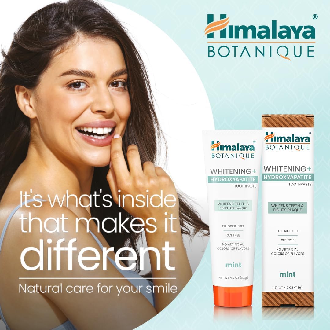 Thumbnail 2 de Himalaya Botanique Whitening + Hydroxyapatite Toothpaste, 113g