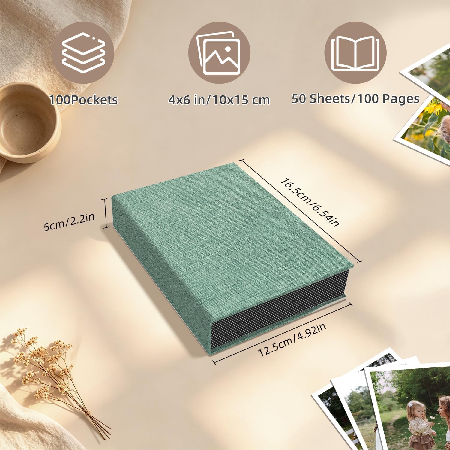 Detalle de Popotop Photo Album 100-Pocket