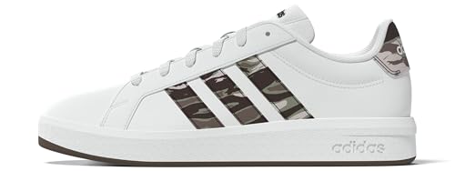 Thumbnail 8 de Adidas Grand Court 3.0 Shoes Junior - FTWR White/Tent Green/GUM5