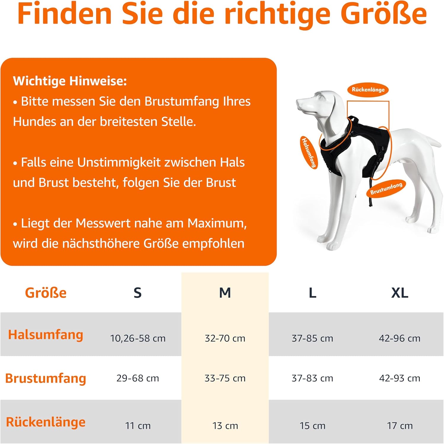 Thumbnail 6 de Amazon Basics Anti-Zieh-Hundegeschirr, verstellbar, mittelgroß, schwarz