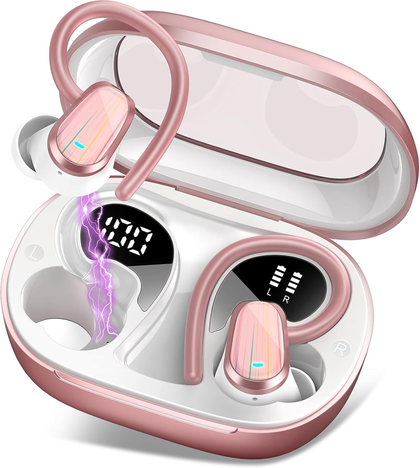 Detalle de Wireless Sport Earbuds, Rose