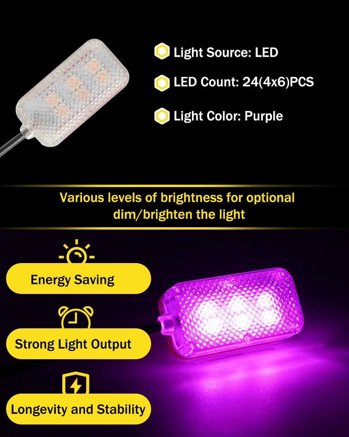 Detalle 2 de YONGMING Car LED Interior Lighting