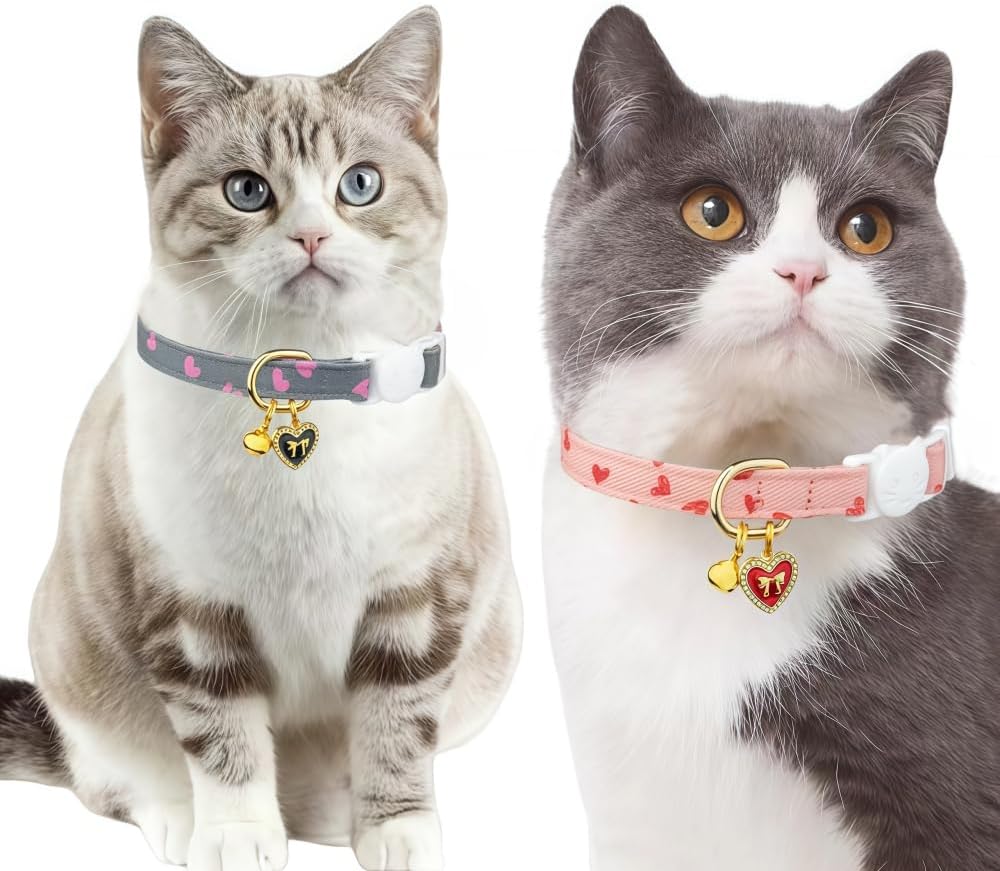 Detalle 2 de MAJIAYU Cat Collars, 2-Pack