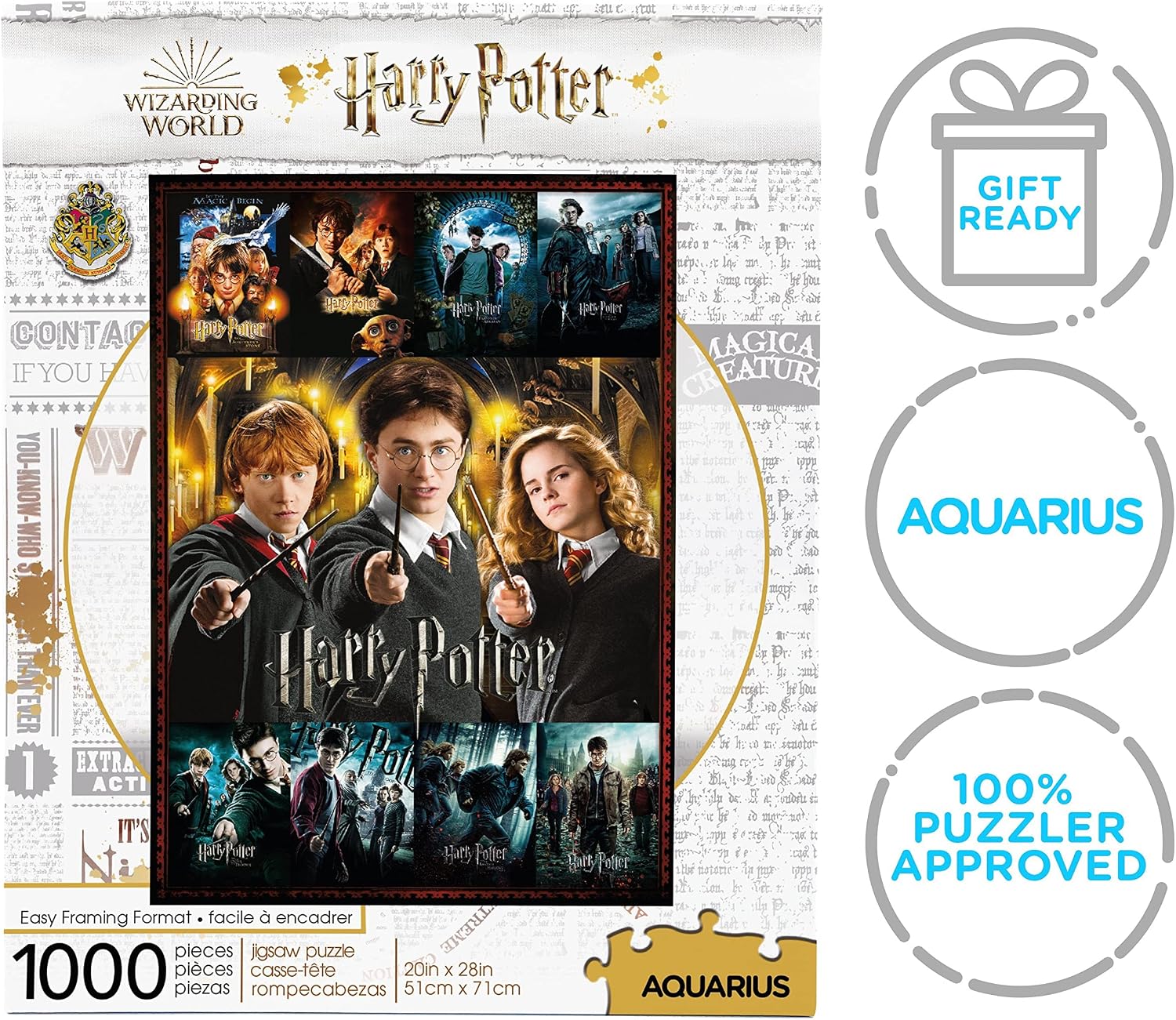 Thumbnail 6 de Aquarius ハリー・ポッター 映画シリーズ 1000ピース ジグソーパズル 反射を抑えた仕様