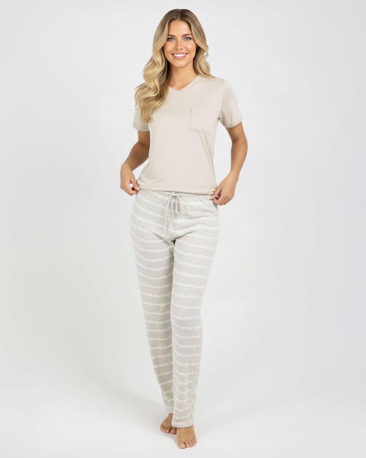Thumbnail 4 de Real Essentials Women’s Pajama Sets 2 Pack