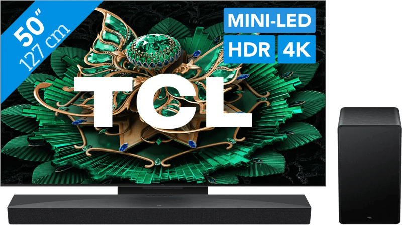 Detalle de TCL 50 Zoll QD Mini-LED C71K 4K