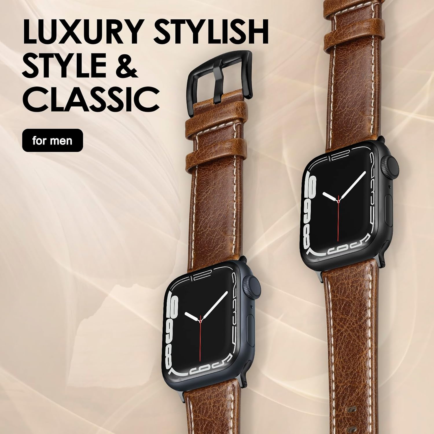 Thumbnail 4 de Tuocal Genuine Leather Strap 46mm