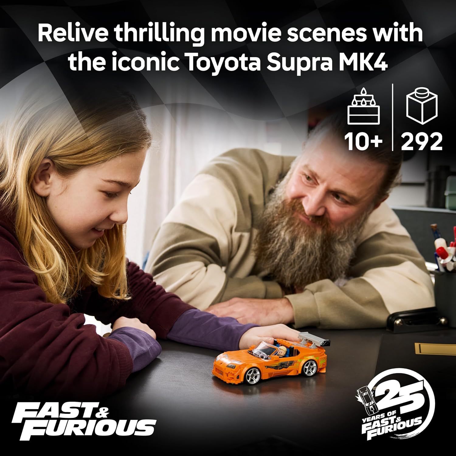 Thumbnail 1 de LEGO Speed Champions The Fast and The Furious Toyota Supra MK4-77260