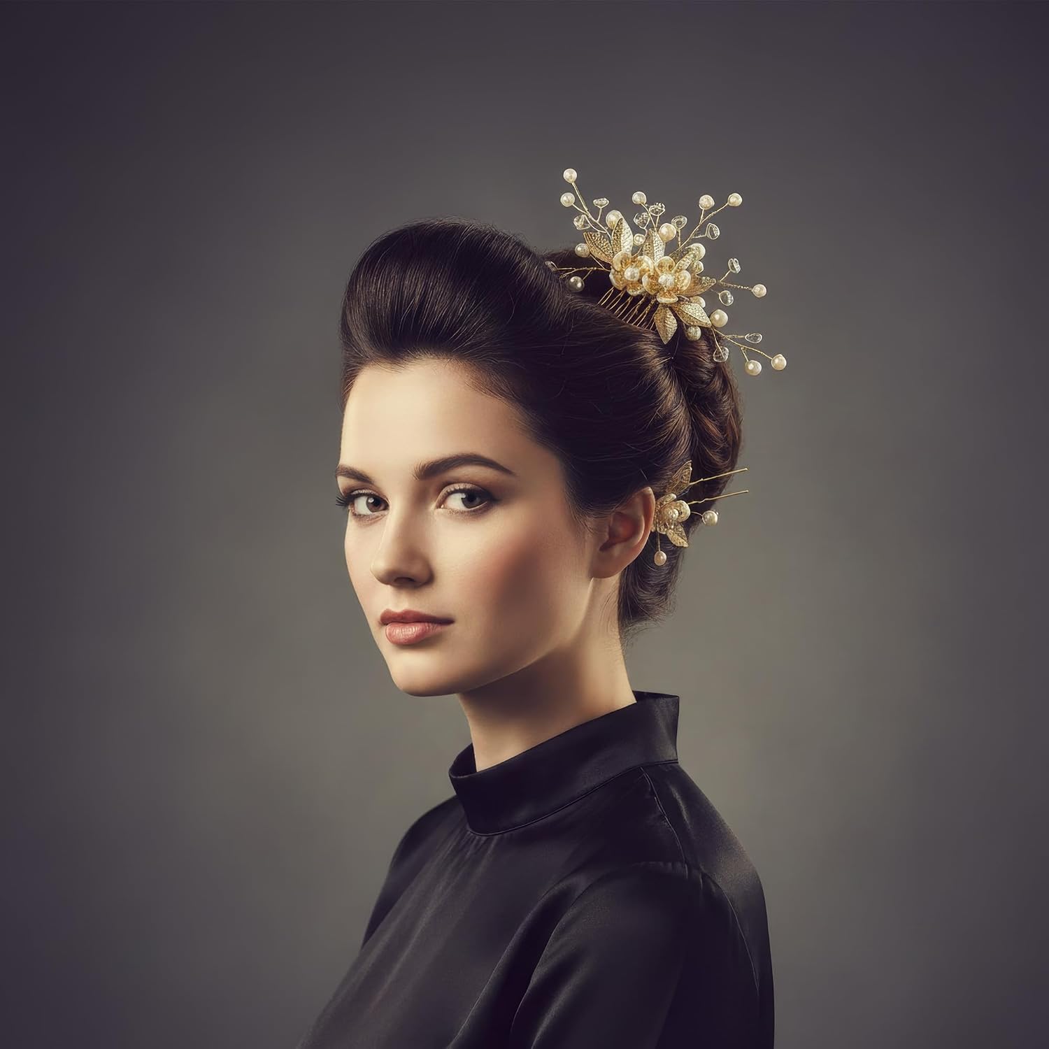 Thumbnail 4 de Chiorgone bridal hair accessories set, 5-piece