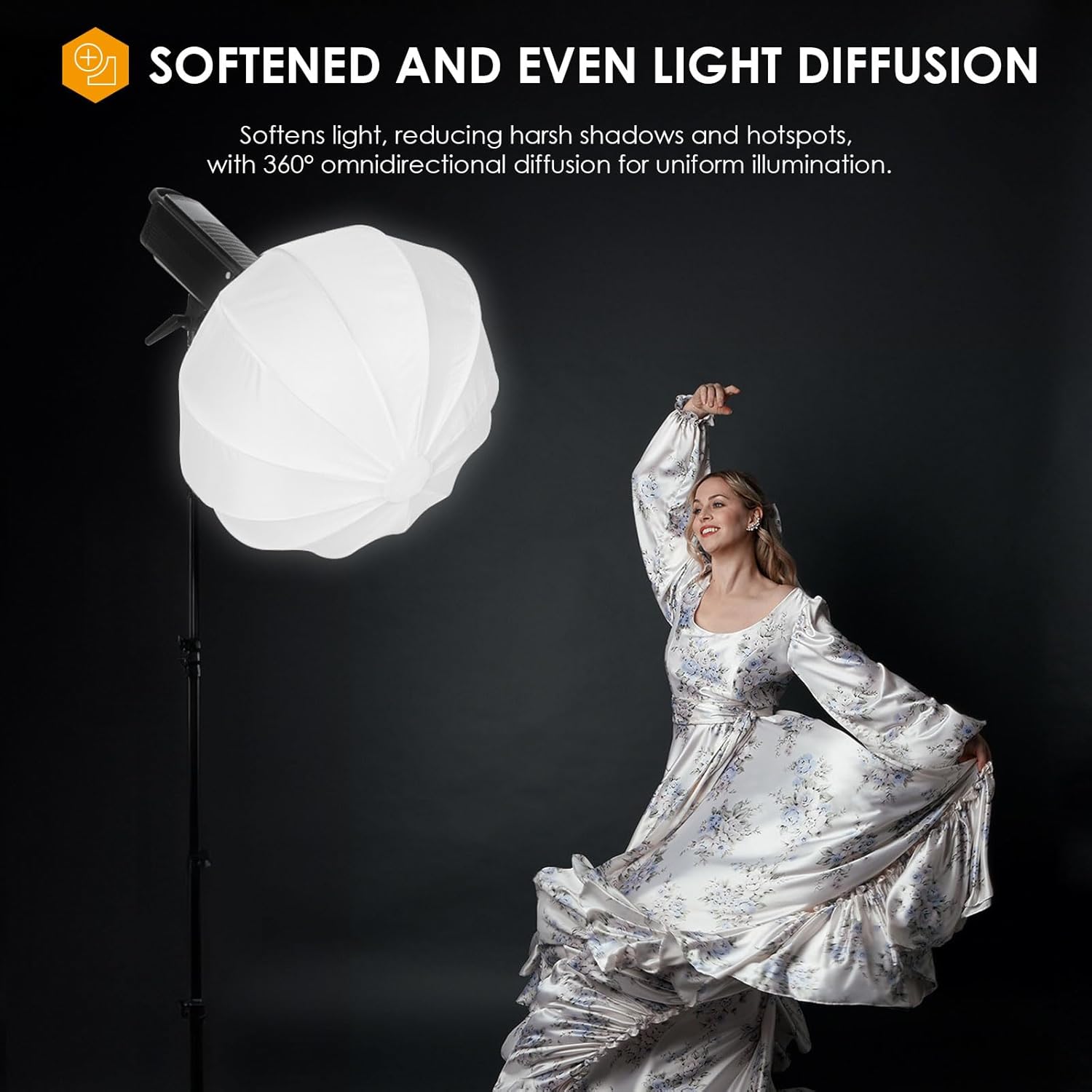 Detalle 1 de TARION Lantern softbox 26in Bowens mount