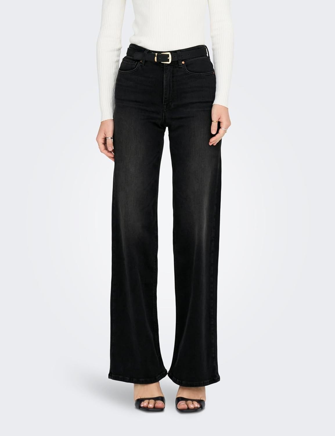 Thumbnail 1 de ONLY Jeans mit weitem Bein ONLMADISON Hohe Taille – Damenjeans