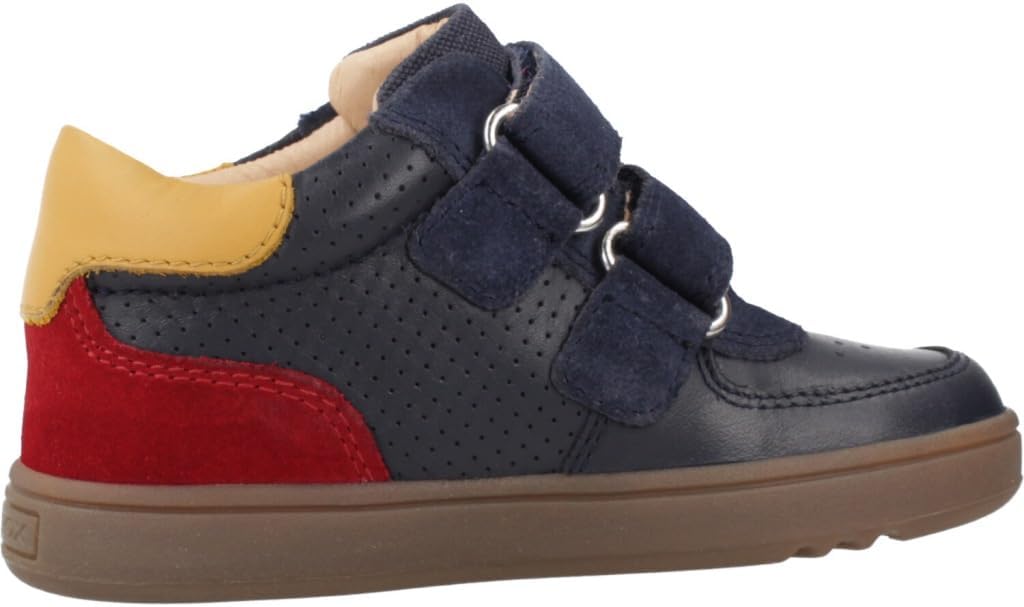 Detalle de Geox Baby Jungen B Biglia First Walker Schuh – atmungsaktiver Lauflernschuh für kleine Füße