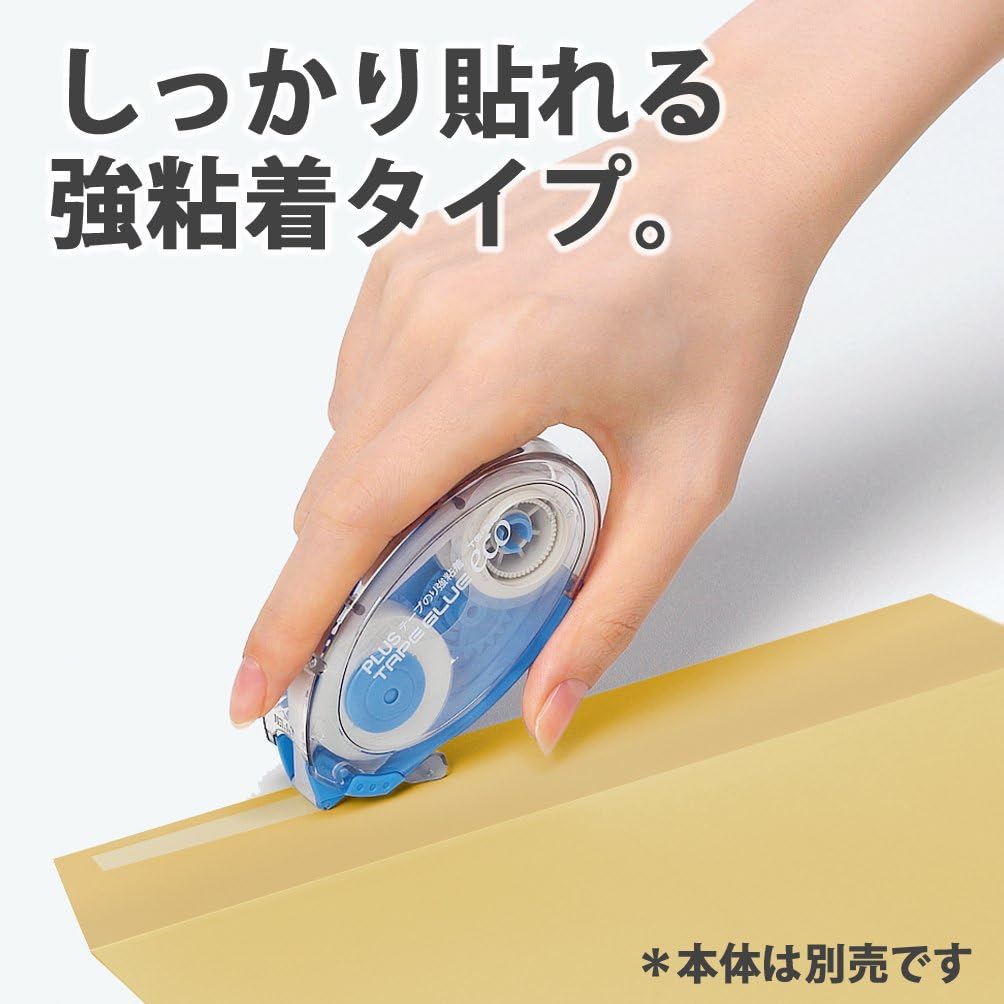 Detalle de プラス テープグルーエコ TG-310R-10P 37-382 交換テープ 強粘着 10個パック