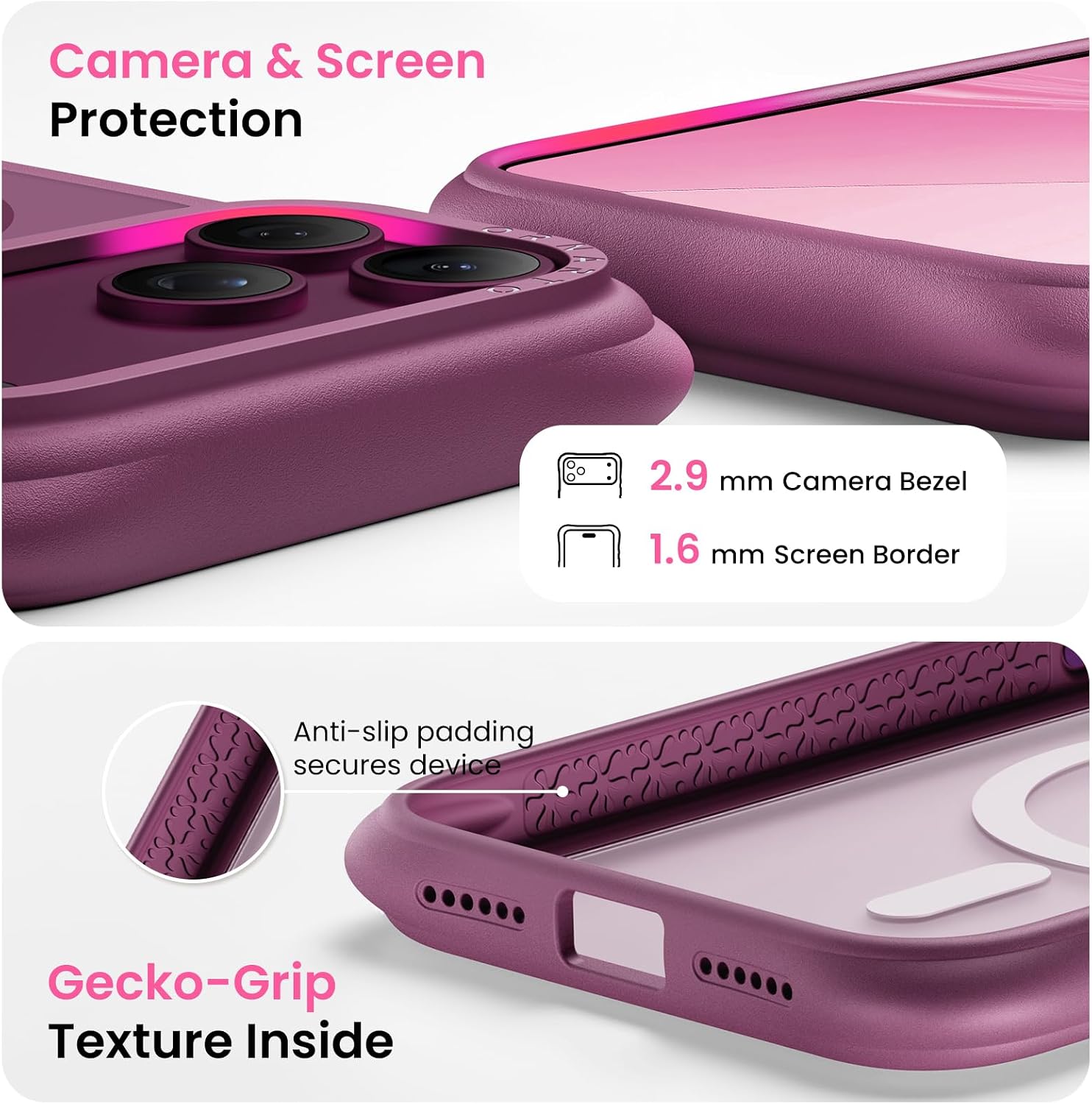 Detalle 2 de ORNARTO iPhone 18 Pro Case