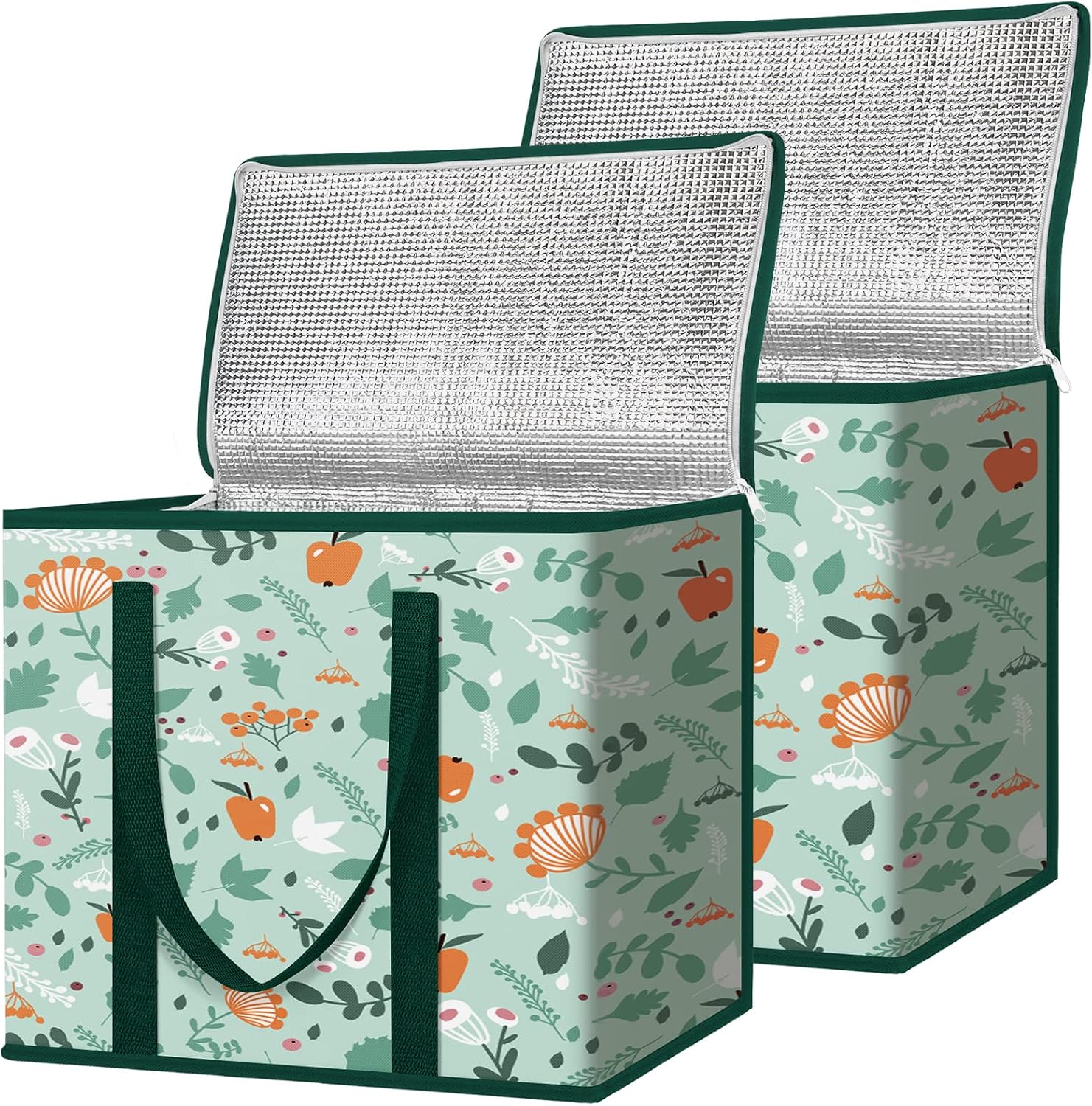 Detalle de BALEINE 2Pk Insulated Reusable Grocery Bags